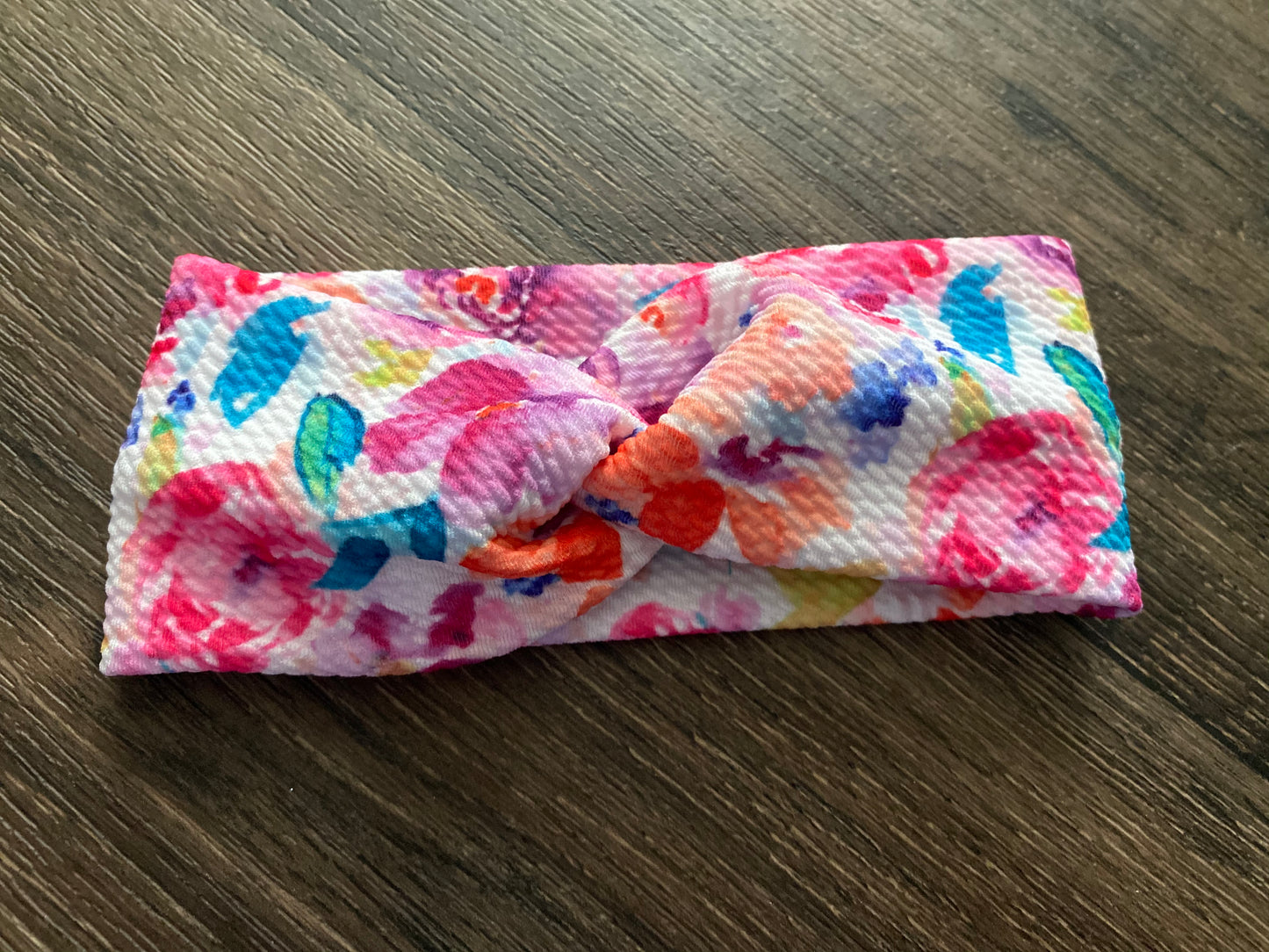 Infant Headwrap- Bright Floral