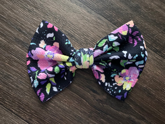 5” Bow- Floral Print