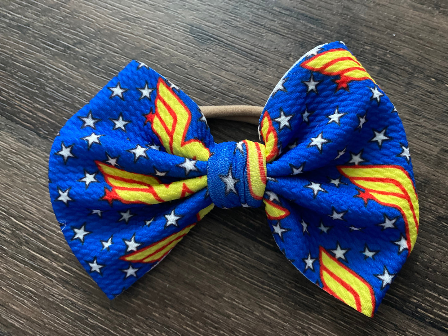 5” Bow- Wonder Woman